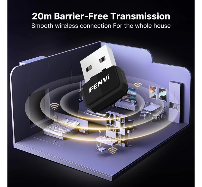 Fenvi Бездротовий адаптер Fenvi FV-BT5.4