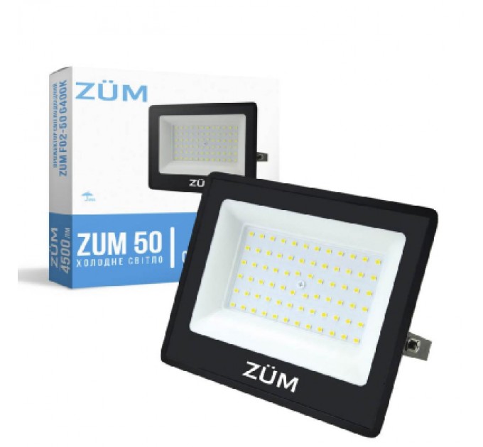 Євросвітло Прожектор Євросвітло ZUM F02-50 6400K
