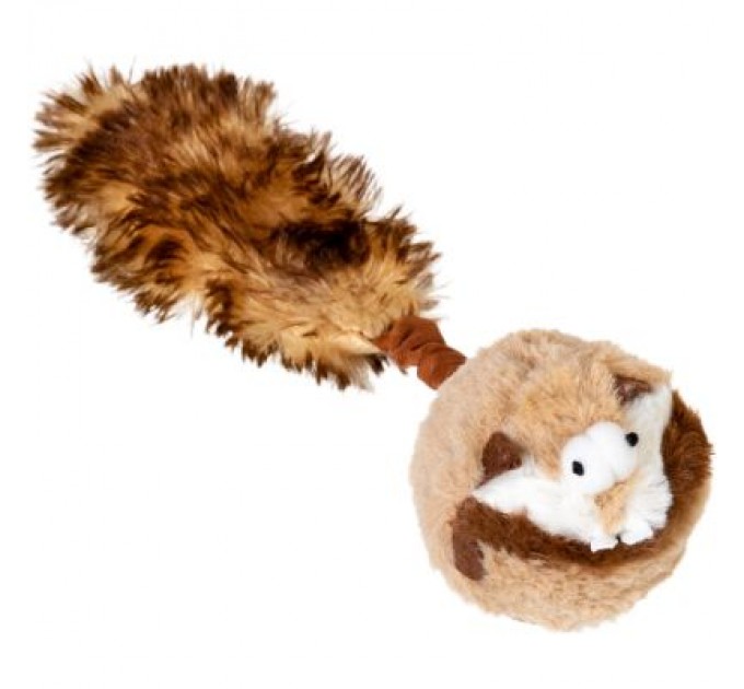 GiGwi Іграшка для собак GiGwi Catch&fetch Барсук із двома пищалками 26 см (75039)