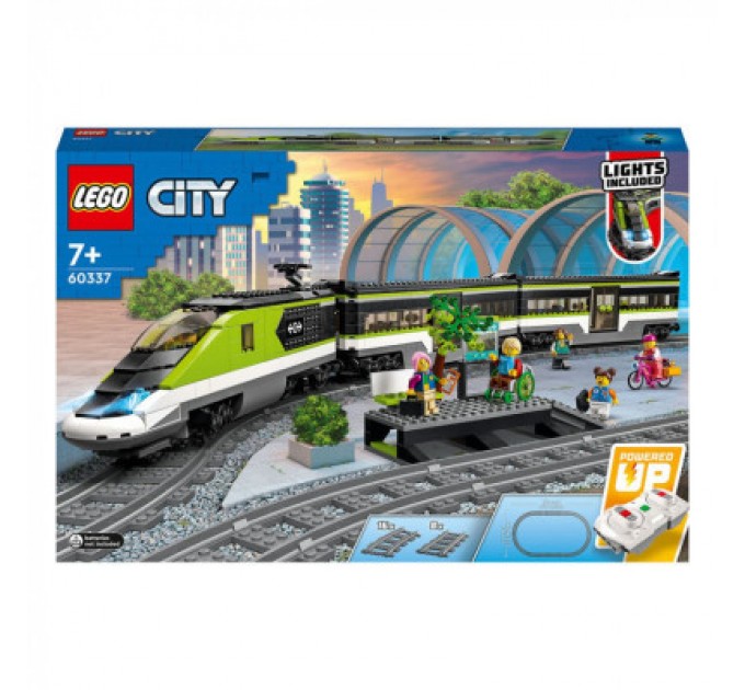 LEGO Конструктор LEGO City Trains Пасажирський потяг-експрес (60337)