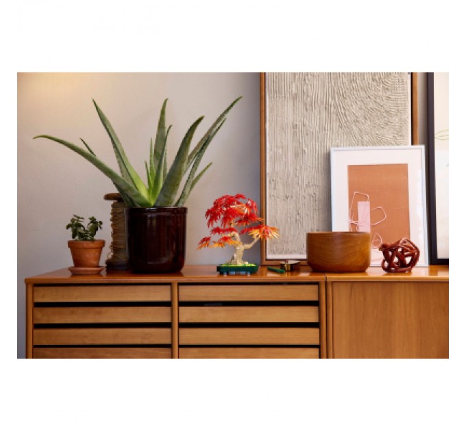 LEGO Конструктор LEGO Botanicals Бонсай з японського червоного клена (10348)