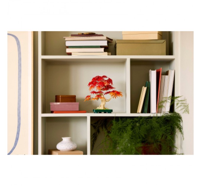 LEGO Конструктор LEGO Botanicals Бонсай з японського червоного клена (10348)