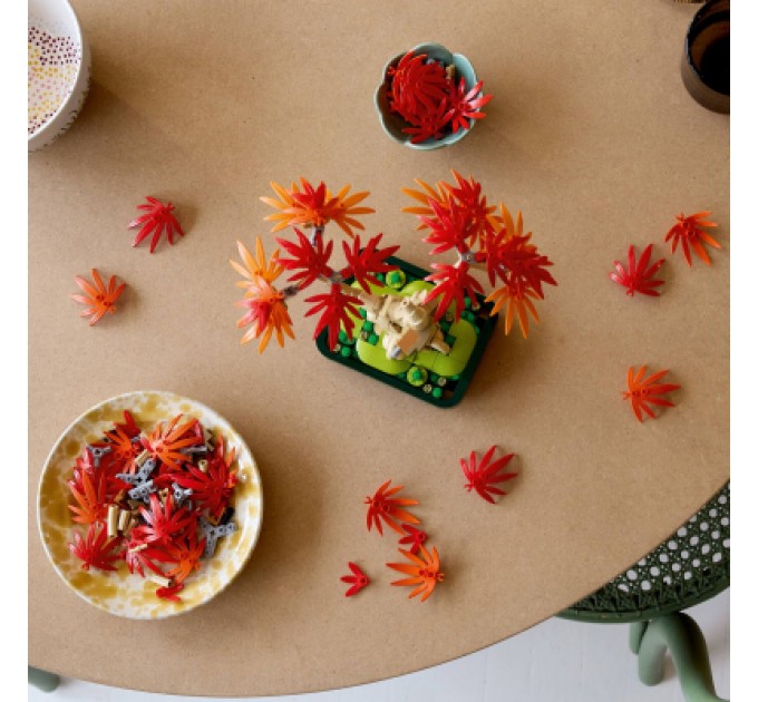 LEGO Конструктор LEGO Botanicals Бонсай з японського червоного клена (10348)