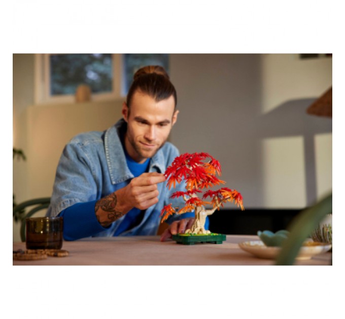 LEGO Конструктор LEGO Botanicals Бонсай з японського червоного клена (10348)
