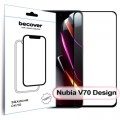 BeCover Скло захисне BeCover Nubia V70 Design Black (713455)