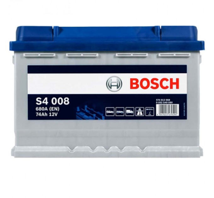 Bosch Акумулятор автомобільний Bosch 74А (0 092 S40 080)