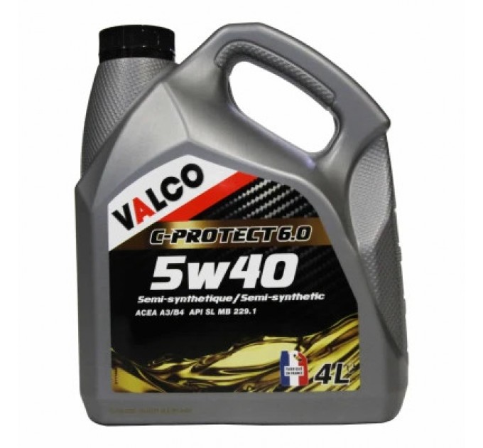 VALCO Моторна олива VALCO C-Protect 6.0 5W-40 4 л (1248886)