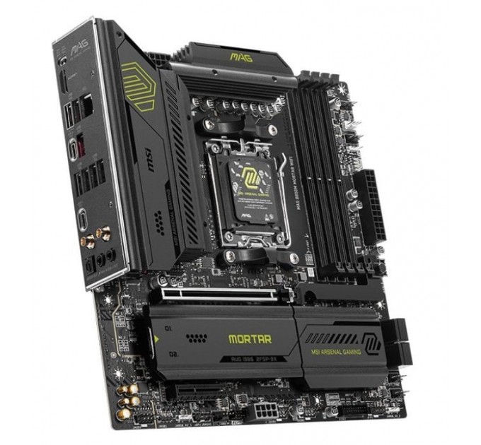 MSI Материнська плата MSI MAG B850M Mortar WiFi Socket AM5