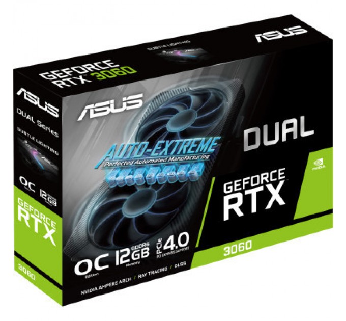 Відеокарта ASUS GeForce RTX3060 12Gb DUAL OC V2 LHR (DUAL-RTX3060-O12G-V2)