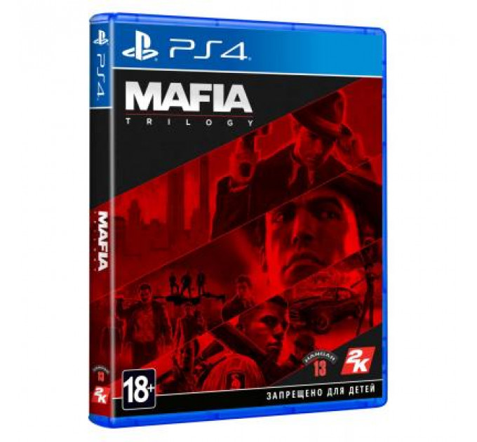 Гра Sony Mafia Trilogy [PS4, Blu-Ray диск] (5026555428361)