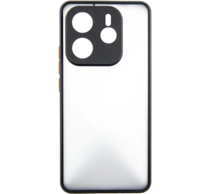Dengos Чохол до мобільного телефона Dengos Kit Xiaomi Redmi Note 14 5G Matte + 2 pcs glass (Black) (DG-CTG2P-01)