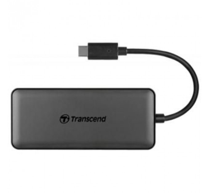 Концентратор Transcend Type-C HUB 6 ports microSD/SD Black (TS-HUB5C)