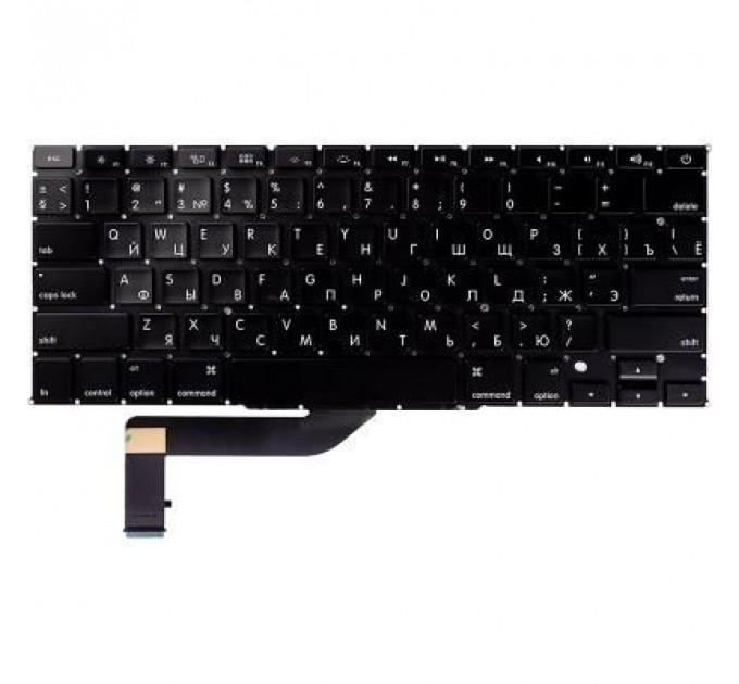 Клавіатура ноутбука Apple MacBook Pro Retina 15" 1398 черн (KB310721)