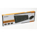 A4Tech Комплект (клавіатура, миша) A4Tech KR-8372 Black