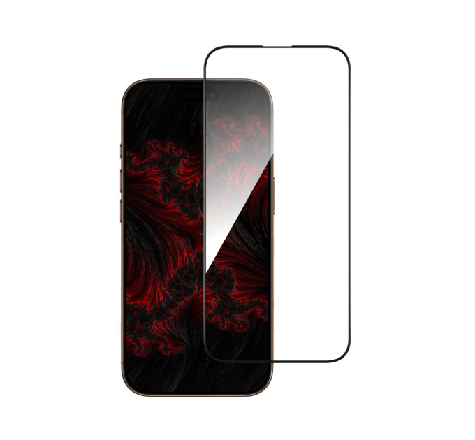 Intaleo Захисне скло Intaleo Full Glue ESD для Apple iPhone 16 Pro Black (1283126594724)
