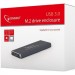 Gembird Кишеня зовнішня Gembird M.2 (NGFF), USB3.0, черный (EE2280-U3C-01)