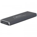 Gembird Кишеня зовнішня Gembird M.2 (NGFF), USB3.0, черный (EE2280-U3C-01)