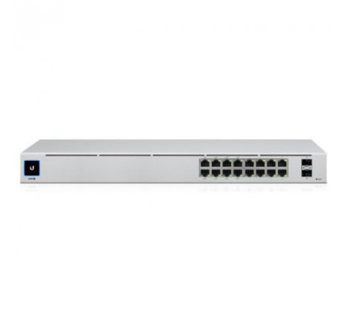 Комутатор мережевий Ubiquiti USW-16-POE