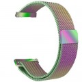 BeCover Ремінець до смарт-годинника BeCover Milanese Style для Samsung Galaxy (20mm)/Watch 5/ Watch 4.../Gear S2 Classic/Gear Sport Rainbow (707678)
