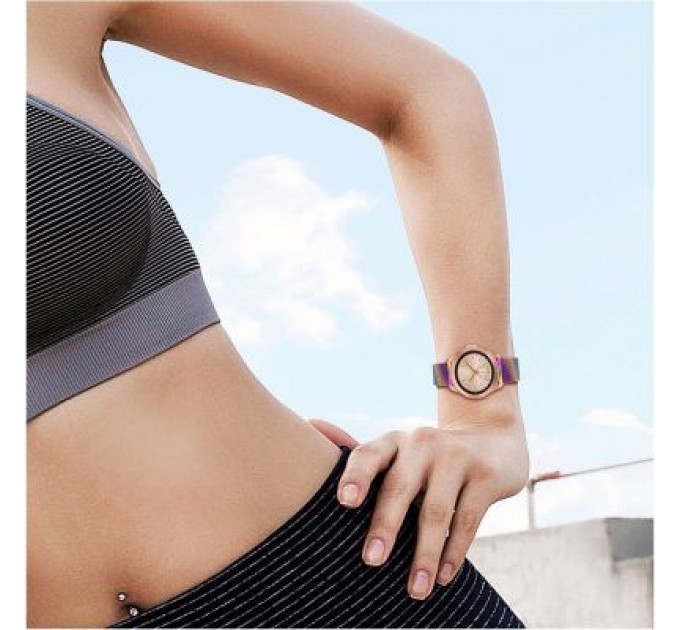 BeCover Ремінець до смарт-годинника BeCover Milanese Style для Samsung Galaxy (20mm)/Watch 5/ Watch 4.../Gear S2 Classic/Gear Sport Rainbow (707678)