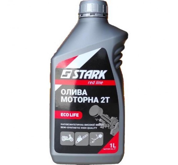 Stark Масло полусинтетическое моторное Stark 2T Eco Life (1л) (545050021)