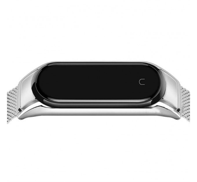 BeCover Ремінець BeCover Metal для Xiaomi Mi Smart Band 5/Mi Smart Band 6 Silver (705147)