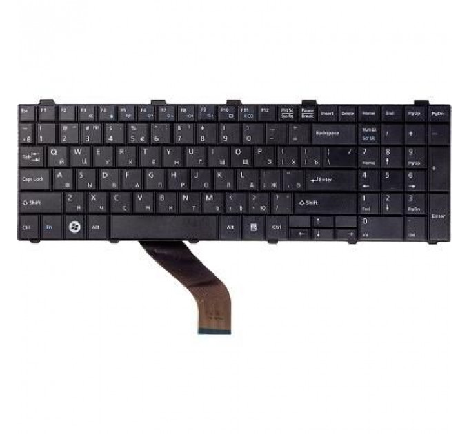 Клавіатура ноутбука Fujitsu Lifebook AH530/NH751 черн (KB310778)