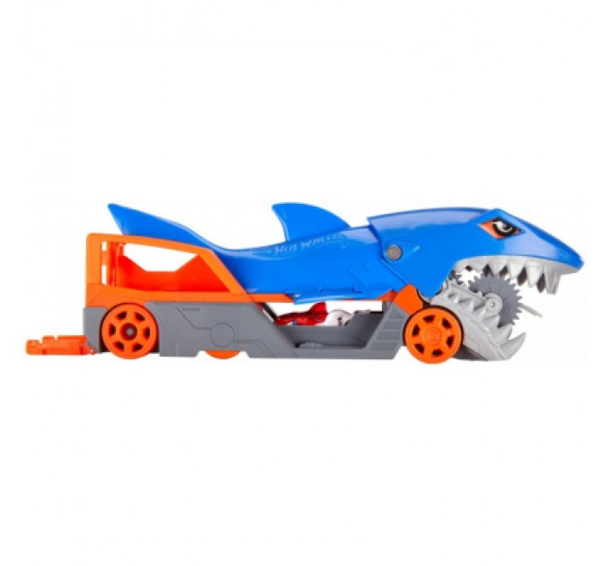 Hot Wheels Ігровий набір Hot Wheels Вантажівка-транспортер "Акуляча паща" (GVG36)