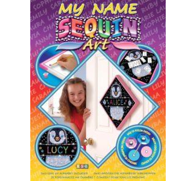 Sequin Art Набір для творчості Sequin Art MY NAME Penguin (SA1206)