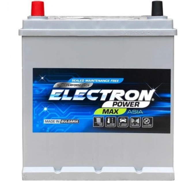 ELECTRON Акумулятор автомобільний ELECTRON POWER MAX 45Ah ASIA (+/-) ТК 370EN (545 091 037 SMF)