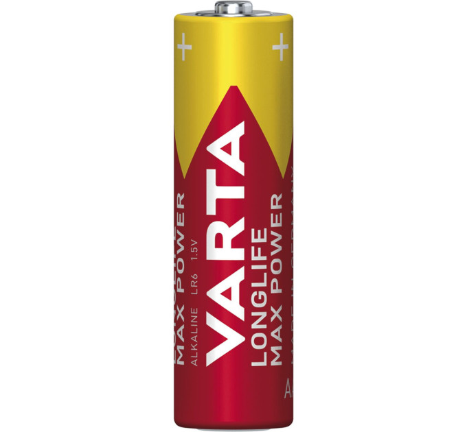 Varta Батарейка Varta Longlife Max Power AA/LR06 BL 8 шт