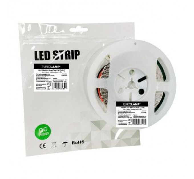 Eurolamp Світлодіодна стрічка Eurolamp LED/ROLL 24V, 3000K 5м
