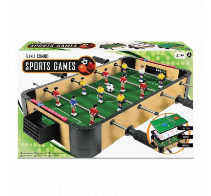 Merchant Ambassador Настільна гра Merchant Ambassador 3 в 1 Sports Games 50 см (6336634)