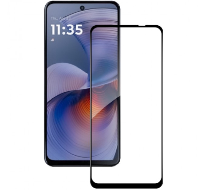 ACCLAB Скло захисне ACCLAB Full Glue Motorola G55 Black (1283126613210)