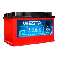 Акумулятор автомобільний Westa 6CT-110 А (0) RED EFB