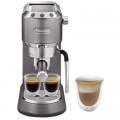 DeLonghi Ріжкова кавоварка еспресо DeLonghi EC 885 GY (Dedica Arte)
