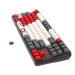 A4Tech Клавіатура A4Tech Bloody WS87 Naraka Wireless/Bluetooth Black/Red (4711421001113)