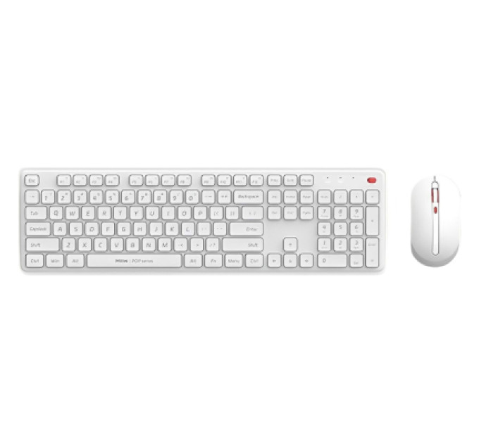 Xiaomi Комплект Xiaomi MiiiW Keyboard and Mouse Combo Gen 3 PB03 Wireless UA White (MW24PB03 White)