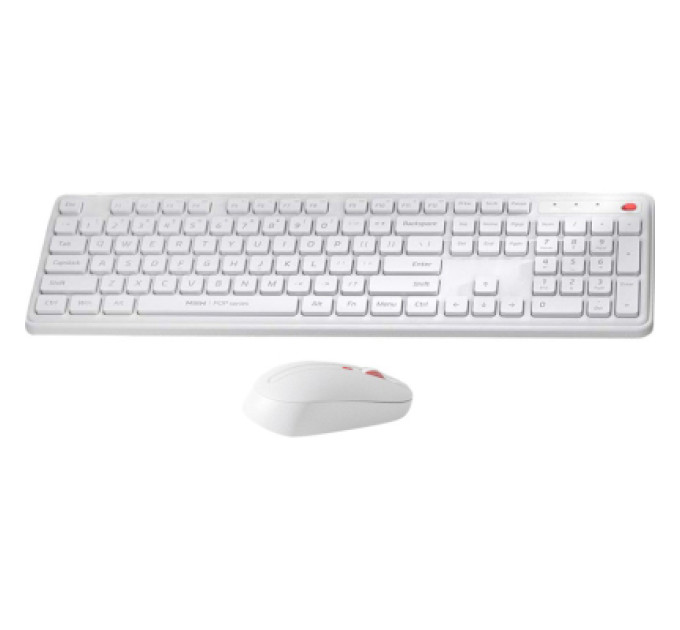 Xiaomi Комплект Xiaomi MiiiW Keyboard and Mouse Combo Gen 3 PB03 Wireless UA White (MW24PB03 White)