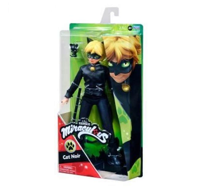 Miraculous Лялька Miraculous Леді Баг і Супер-КотS2 - Супер-Кіт, 27 см (50002)