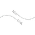 Promate Кабель Promate USB Type-C - USB Type-C (M/M), 3A, 60W, 2 м, White (ecoline-cc200.white)