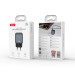 XO Мережевий зарядний пристрій XO L154 (1USB-С, 1USB, 3А) PD, QC 3.0 Black (L154.black)