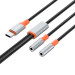 XO Кабель XO AUX 2х3.5 мм - USB Type-C (F/M), 1 м, Black (NB-R269B.black)