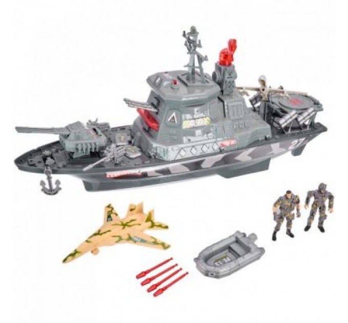 ZIPP Toys Ігровий набір ZIPP Toys Z military team Військовий корабель (1828-106A)