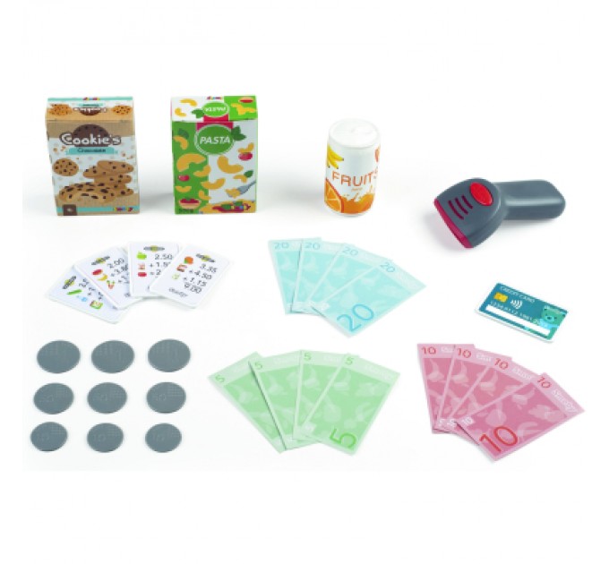 Smoby Ігровий набір Smoby Електронна каса з терміналом вагами та звуковим сканером (350114)