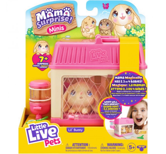 Moose Ігровий набір Moose Мама-сюрприз Кролик (26511)