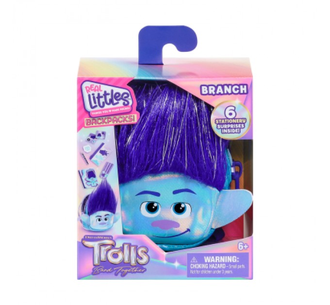 Moose Ігровий набір Moose сюрприз REAL LITTLES S1 TROLLS BP (25426)