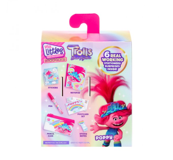 Moose Ігровий набір Moose сюрприз REAL LITTLES S1 TROLLS BP (25426)