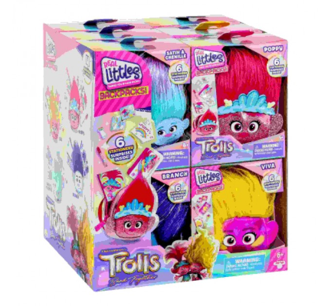 Moose Ігровий набір Moose сюрприз REAL LITTLES S1 TROLLS BP (25426)
