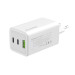 ColorWay Мережевий зарядний пристрій ColorWay GaN Mini 100W PD Port PPS USB (USB-2C1A) White (CW-CHS061PD-WT)